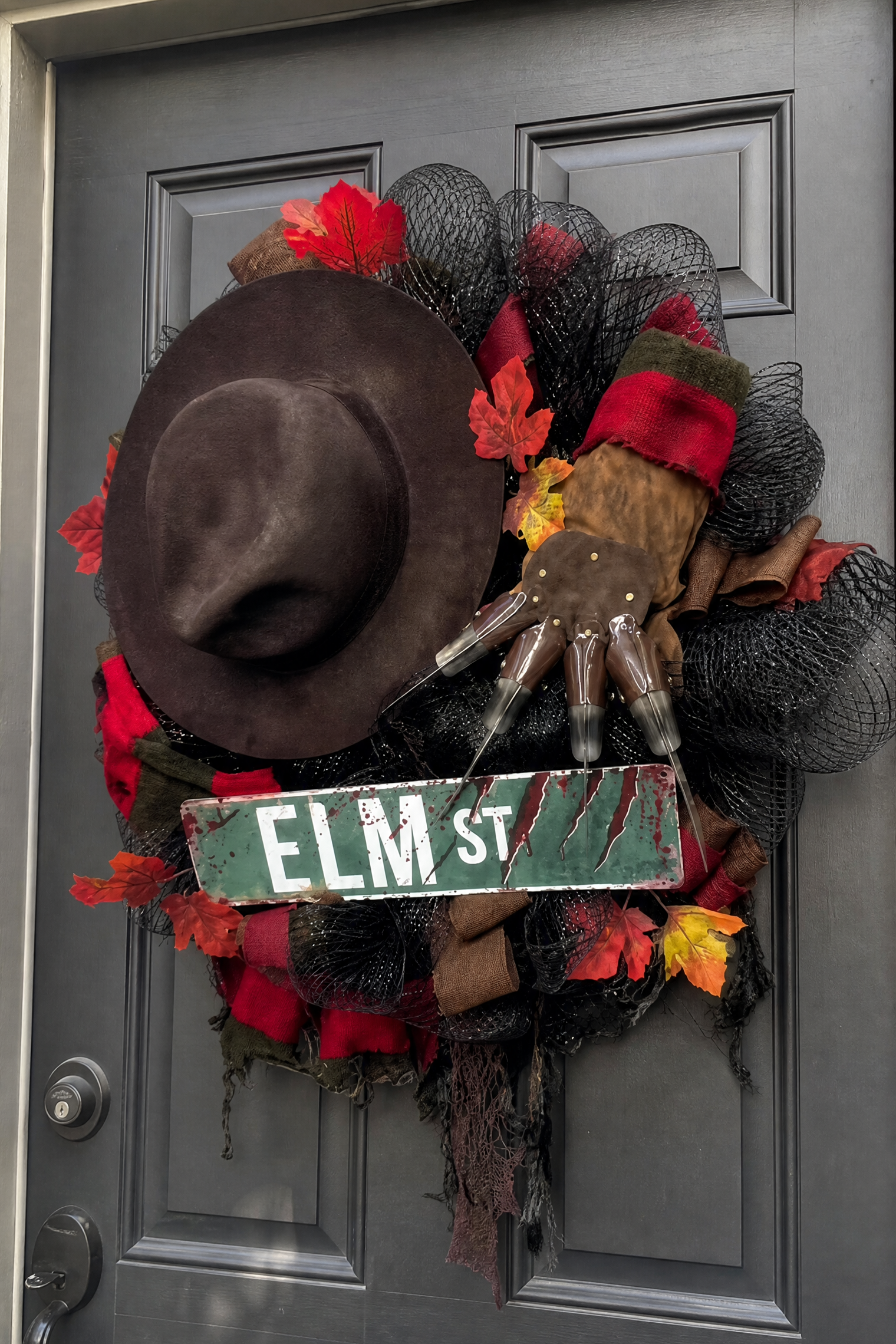 Halloween Wreath 4
